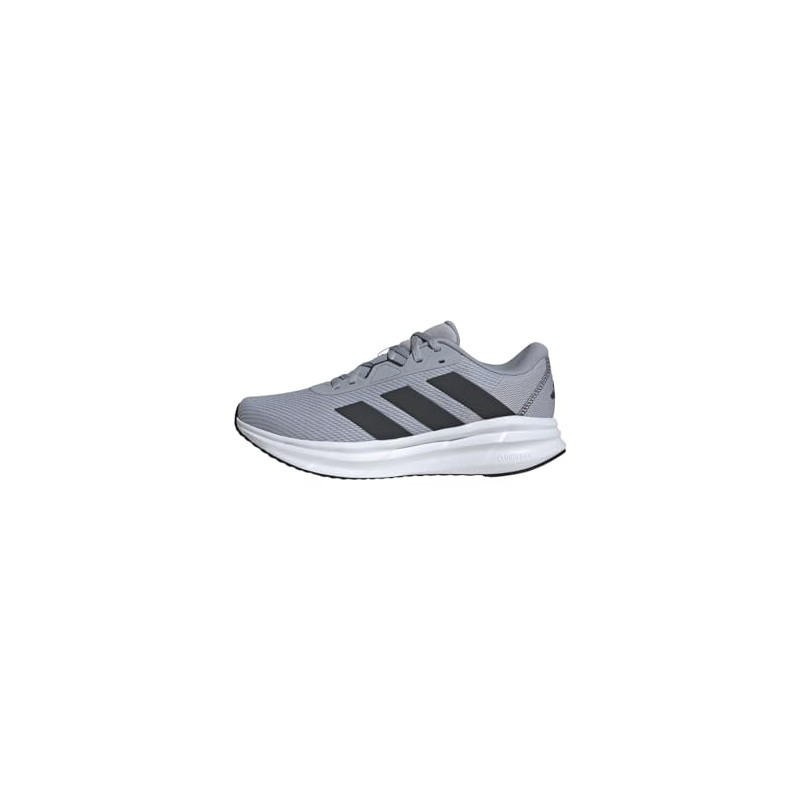 adidas Galaxy 7 Running Shoes, Zapatillas Hombre, Halo Silver Carbon Core Black, 43 1/3 EU