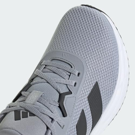 adidas Galaxy 7 Running Shoes, Zapatillas Hombre, Halo Silver Carbon Core Black, 43 1/3 EU