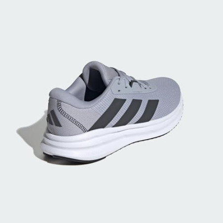 adidas Galaxy 7 Running Shoes, Zapatillas Hombre, Halo Silver Carbon Core Black, 43 1/3 EU