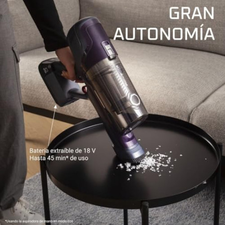 Rowenta XPert 6.60 - Aspiradora escoba versátil sin cable, con 3 funciones en 1 multiespacios, batería de litio, 2 velocidades