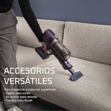 Rowenta XPert 6.60 - Aspiradora escoba versátil sin cable, con 3 funciones en 1 multiespacios, batería de litio, 2 velocidades
