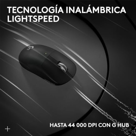Logitech G Pro X Superlight 2c, ratón inalámbrico Compacto para Gaming, 53g, Calidad Profesional, 5 Botones programables, Sens