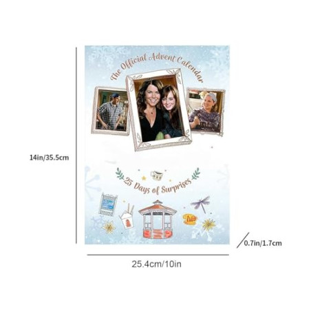 HIMS Gilmore Girls Calendario de Adviento | Gilmore Girls 2024 Calendario de Adviento | Artículo para fans de Gilmore Girls | C