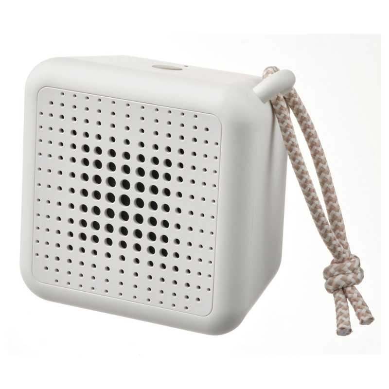 VAPPEBY altavoz portátil Bluetooth®, impermeable/blanco - IKEA