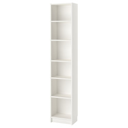 BILLY Librería, blanco, 40x28x202 cm - IKEA