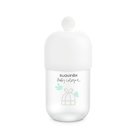 Suavinex, Regalo Baby Cologne 100 ml + Formato Viaje 50 ml + Peluche para Bebé - Colonia Baja en Alcohol para Niños, No Mancha