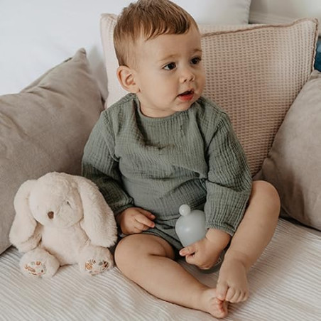 Suavinex, Regalo Baby Cologne 100 ml + Formato Viaje 50 ml + Peluche para Bebé - Colonia Baja en Alcohol para Niños, No Mancha