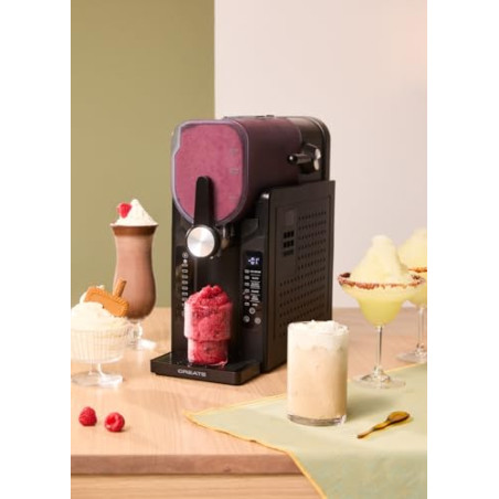 CREATE/SLUSH MAKER/Máquina de granizados y bebidas heladas/Capacidad de 2.6L, 6 programas pre-establecidos, control táctil, mo