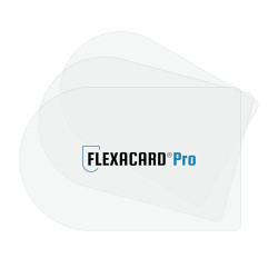 Apertura de puerta con tarjeta: Flexacard® Pro | Tarjetas grandes para puertas | Original | 3 unidades | 0,35 mm de grosor | He