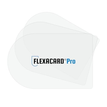 Apertura de puerta con tarjeta: Flexacard® Pro | Tarjetas grandes para puertas | Original | 3 unidades | 0,35 mm de grosor | He