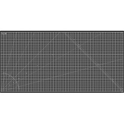 Elan Base de Corte A3 Autocicatrizante Negro, Tabla de Corte 44x30 CM, Tabla Cortar Costura, Cutting Mat A3, Protector mesa Manu