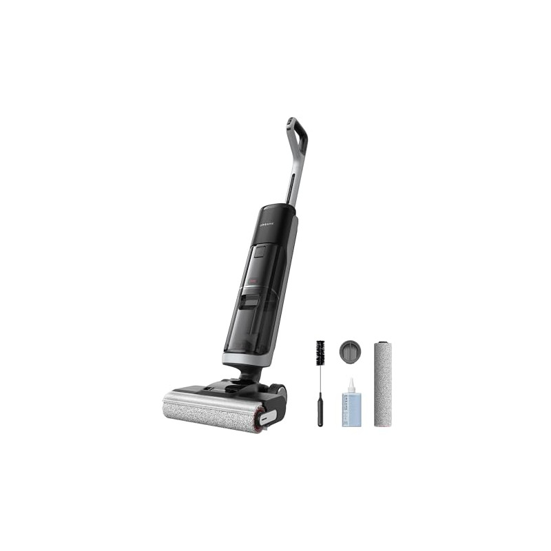 DREAME H14 Pro Aspiradora en Seco y Húmedo, Alcance de 180 Celsius, Autolimpieza a 60 Celsius, Secado en 5 min, Máxima Potenci