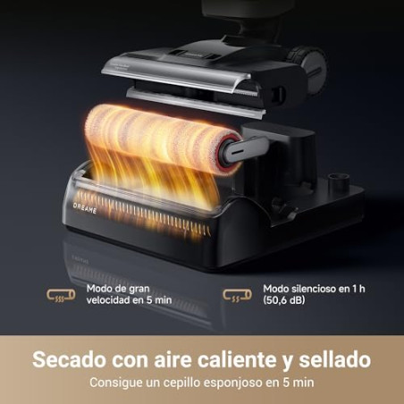 DREAME H14 Pro Aspiradora en Seco y Húmedo, Alcance de 180 Celsius, Autolimpieza a 60 Celsius, Secado en 5 min, Máxima Potenci