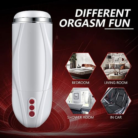 BBAUER Siete Modos para Elegir, Carga Conveniente, Funciones potentes, Modos multifrecuencia(Color:B,Size:)