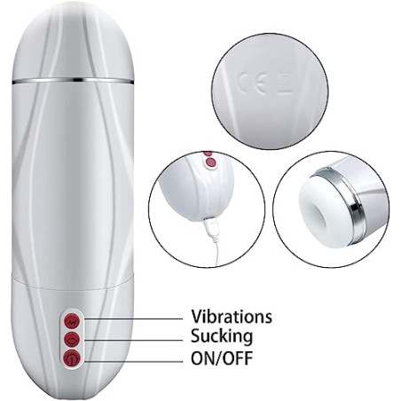 BBAUER Siete Modos para Elegir, Carga Conveniente, Funciones potentes, Modos multifrecuencia(Color:B,Size:)