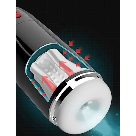 BBAUER Siete Modos para Elegir, Carga Conveniente, Funciones potentes, Modos multifrecuencia(Color:B,Size:)