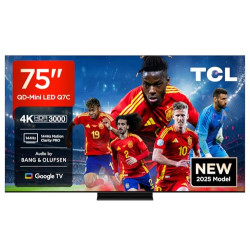 TCL 85Q8C, 85'' QD-Mini LED TV, 4K HDR Premium 5000, ZeroBorder™, Smart TV con Google TV (Dolby Vision IQ y Atmos, Panel Cryst