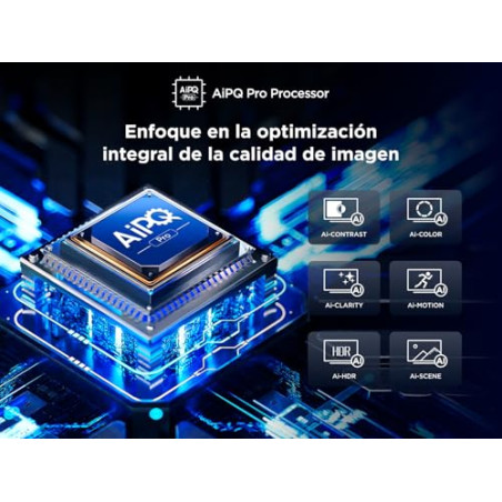 TCL 85Q8C, 85'' QD-Mini LED TV, 4K HDR Premium 5000, ZeroBorder™, Smart TV con Google TV (Dolby Vision IQ y Atmos, Panel Cryst