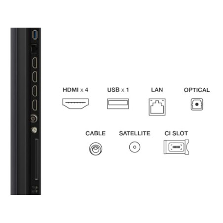 TCL 85Q8C, 85'' QD-Mini LED TV, 4K HDR Premium 5000, ZeroBorder™, Smart TV con Google TV (Dolby Vision IQ y Atmos, Panel Cryst