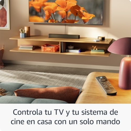 Amazon Fire TV Stick HD (Última generación), con TV en directo gratuita, mando por voz Alexa, controles de Hogar digital y rep