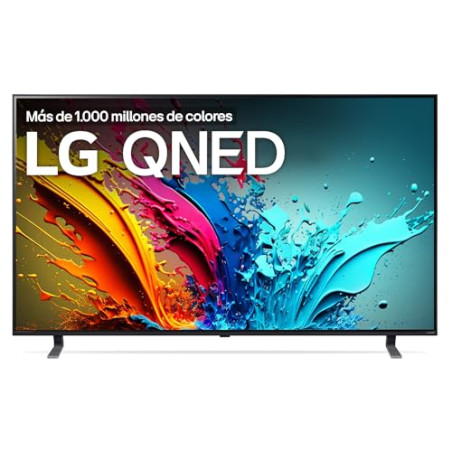 LG 65QNED84A6C - TV 65", QNED 4K, Smart TV, WebOS 25, Super Upscaling, Dolby Vision y Atmos, Alexa/Google Assistant, Negro