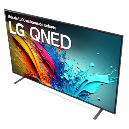 LG 65QNED84A6C - TV 65", QNED 4K, Smart TV, WebOS 25, Super Upscaling, Dolby Vision y Atmos, Alexa/Google Assistant, Negro