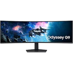 Samsung 49" Monitor Gaming Odyssey G9 Dual QHD, 5120x1440, 32:9, 2500:1, 1000R, 240 Hz, 1 ms, 360 CD/m², HDMI, FreeSync Premium