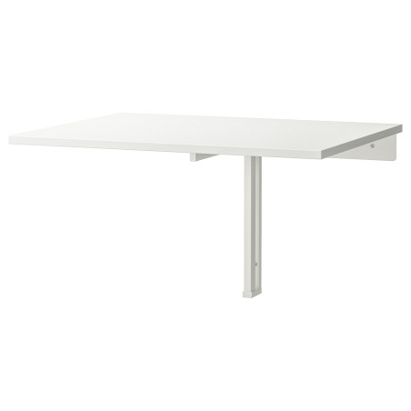 NORBERG Mesa plegable de pared, blanco - IKEA