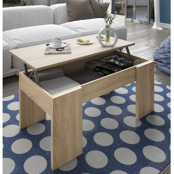 Mesa de centro elevable