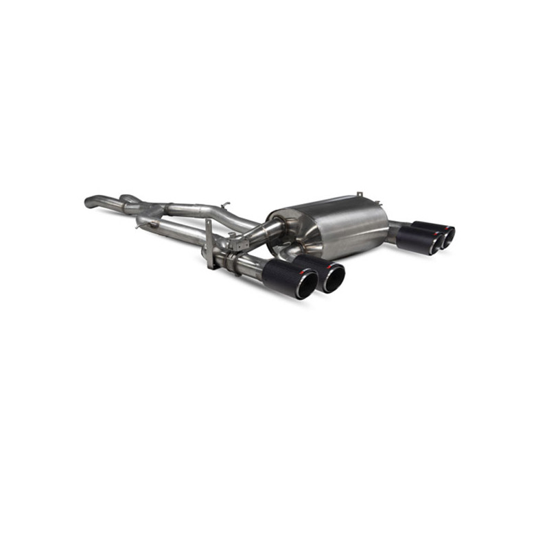 Scorpion Non-res cat-back system with electronic valves F80 M3 / M4 F82 F83 - Magnum Performance