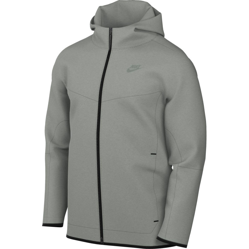 NIKE Sudadera de Hombre con Capucha y Cremallera Tech Fleece Lightweight Verde Código DX0822-330