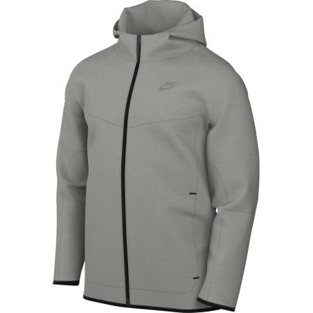 NIKE Sudadera de Hombre con Capucha y Cremallera Tech Fleece Lightweight Verde Código DX0822-330