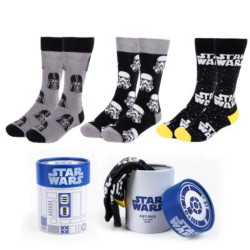 CERDÁ LIFE'S LITTLE MOMENTS PACK CALCETINES 3 PIEZAS STAR WARS