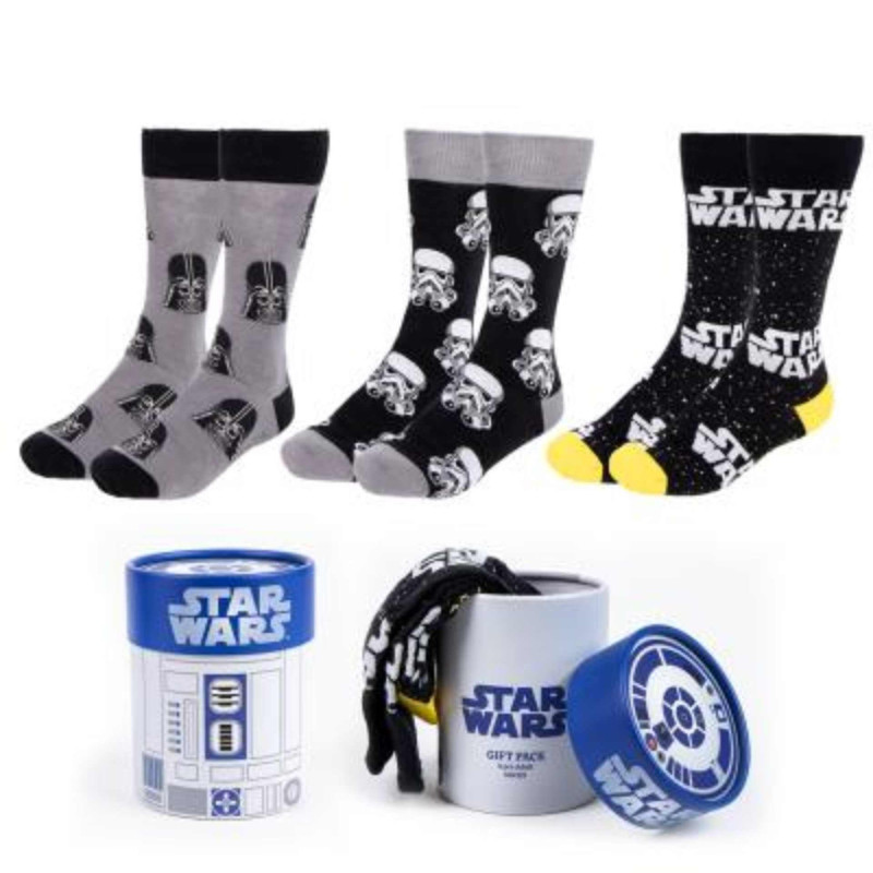 CERDÁ LIFE'S LITTLE MOMENTS PACK CALCETINES 3 PIEZAS STAR WARS