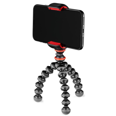 JOBY GorillaPod Starter Kit, Mini Trípode Flexible Versátil con Abrazadera Universal para Smartphone, Soporte para GoPro y Lin